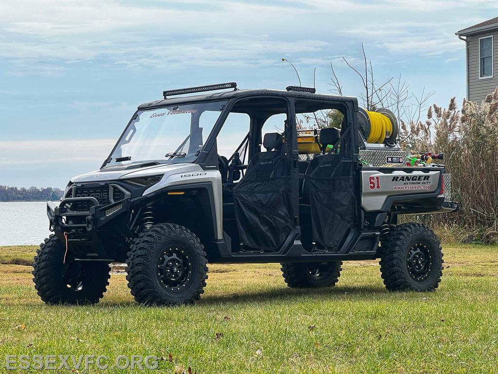 Wildland 51:
2024 Polaris Ranger 1500XD / Kimtek Firelite Skid 
(70GWT / Transport Capable)
